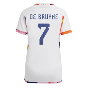 Belgija Kevin De Bruyne #7 Gostujuci Dres za Ženska SP 2022 Kratak Rukavima